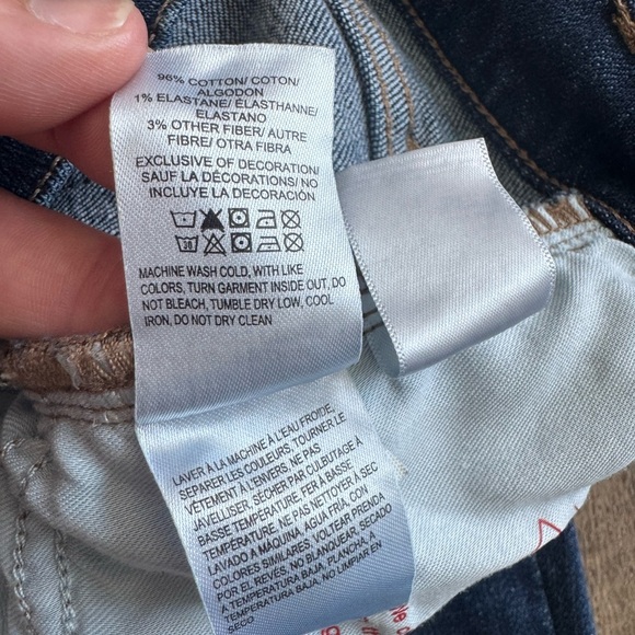 Lucky Brand Jeans. Women’s size 12/31 Ankle. Dark wash. Like new condition! - Picture 5 of 9